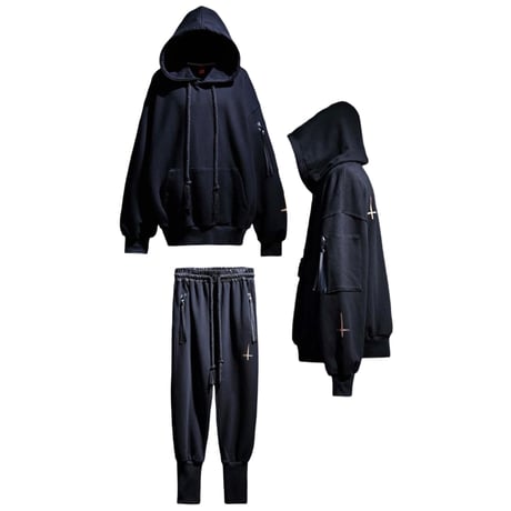 By The R/ Breach Cross Cotton Hoodie (SET UP)