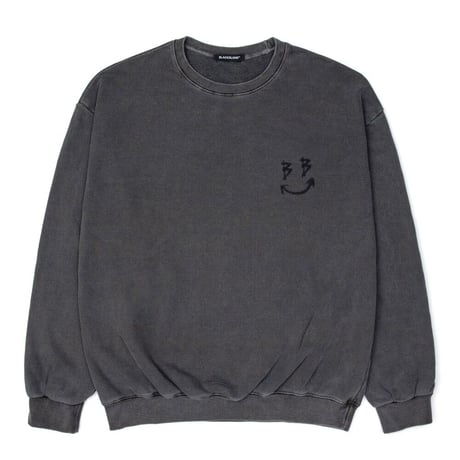 BLACK BLOND/BB logo smile   Sweatshirt  "VINTAGE BLACK"