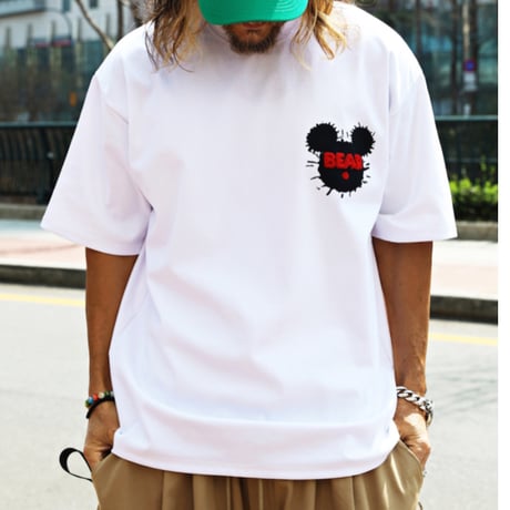 By The R/Bear Tshirts (WHITE)