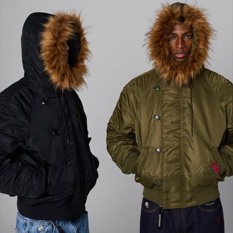 GRMY/ THE PLANET N-2B FLIGHT JACKET "KHAKI"
