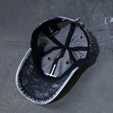 By The R/ Cross Paint  Denim Cap