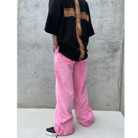 Mismatch NYC/Washed Pink Denim Set Up