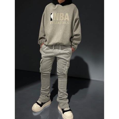 ESSENTIALS × NBA / Logo Hoodie