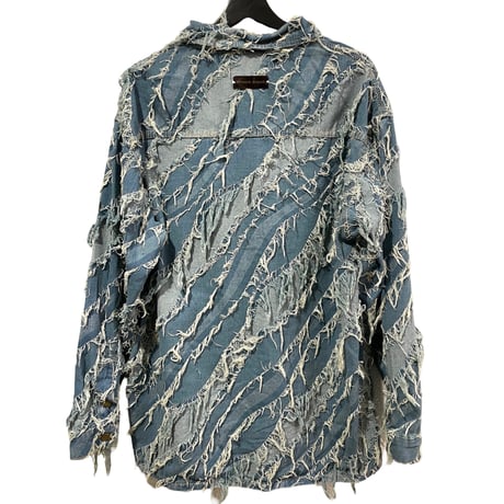 Mismatch NYC/Denim Fringe Shirts
