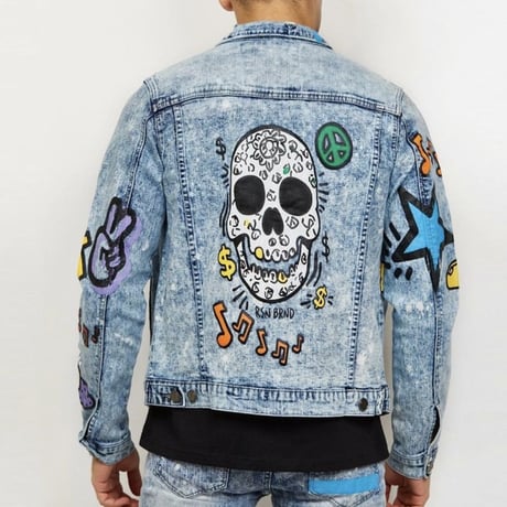 Reason Clothing Newyork/Alice watch denim Jacket