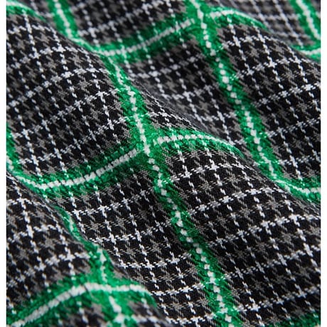 WOSS.official/ Green Flannel Shirts