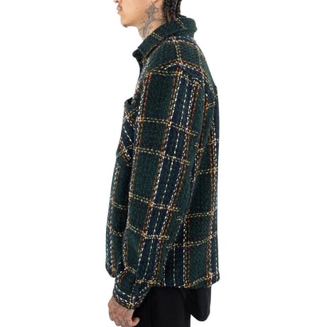 EPTM/Tweed Heavy Flannel shirt GREEN