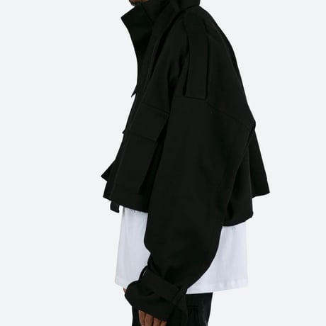 MNML/Cropped M65 Jacket "BLACK"