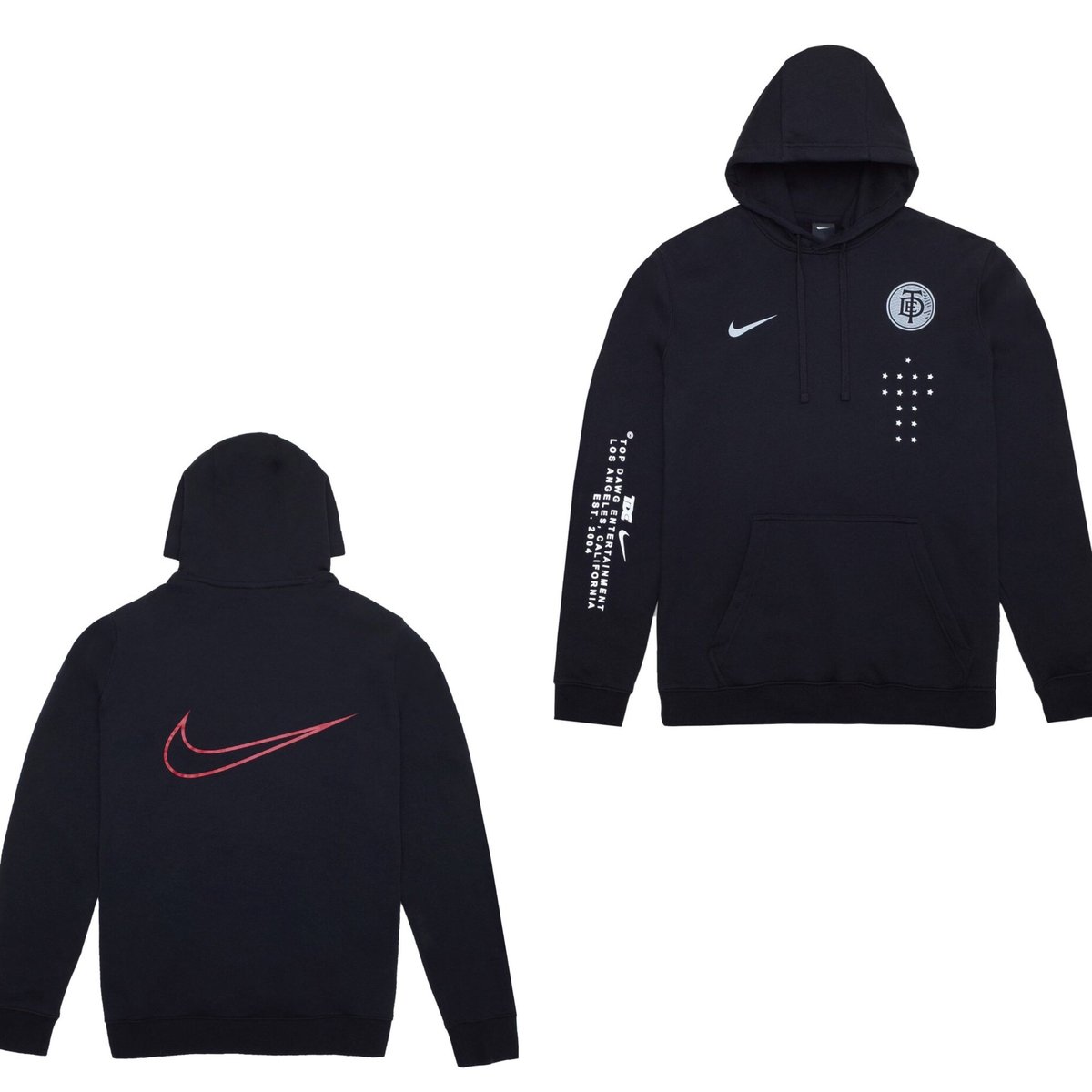 Kendrick Lamar × NIKE/ HOODIE BLACK | BINGOSTAR...