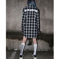 BLACK BLOND/Tweed Long Shirts BLACK
