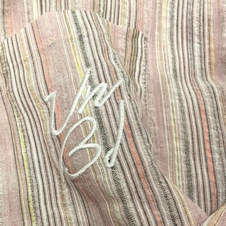 Mismatch NYC/LongHemp Shirts  (Pink/beige)