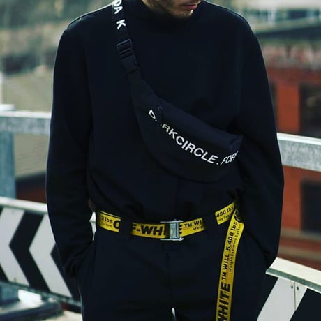 DARK CIRCLE CLOTHING/Forever Body Bag ブラック