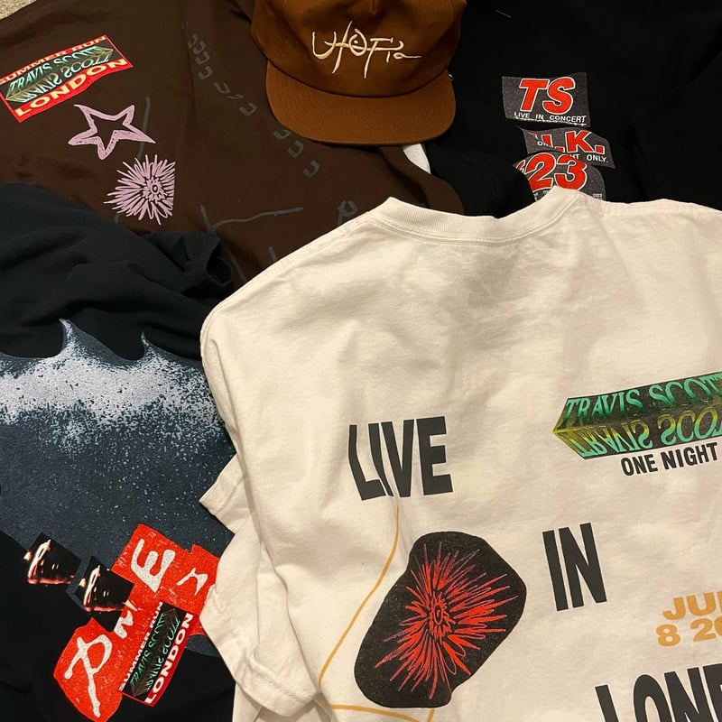 Travis Scott /UTOPIA tour Tshirts BLACK | BIN