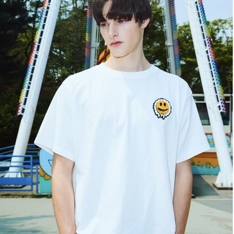 MISTER CHILD/SMILE LOGO Tshirts "WHITE"