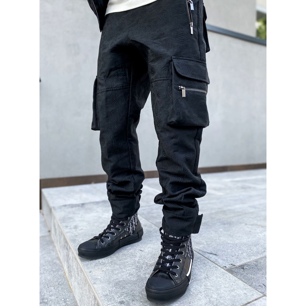 GUAPI/ Woven Paisley cargo pants | BINGOSTAR ・