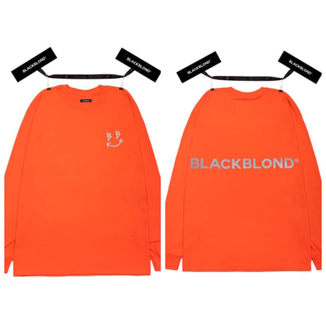 Black Blond/BB Smile LongSleeve Tshirts (ORANGE)