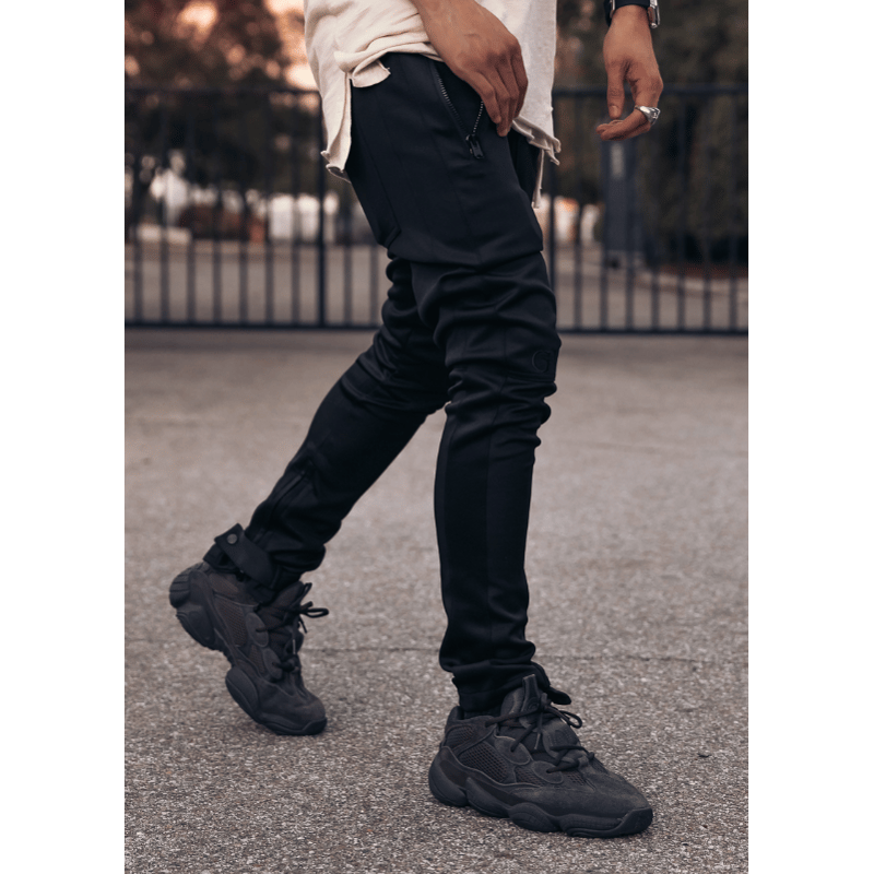 GUAPI/FUSION Track Pants ALL BLACK | BINGOSTAR