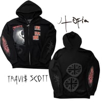 Travis Scott /UTOPIA tour  ZIPUP Hoodie