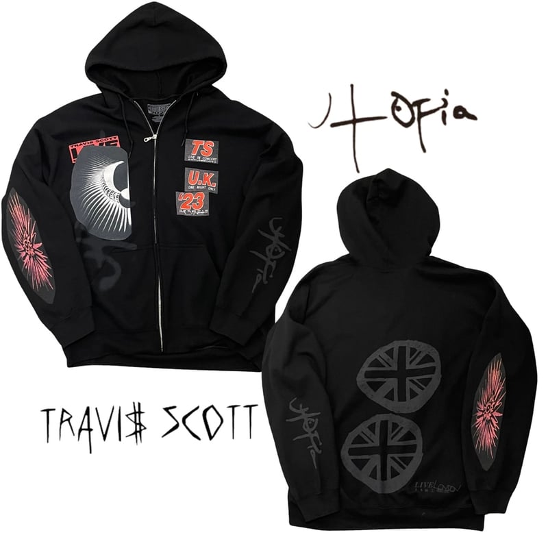 UTOPIA / ZIP HOODIEカルタスジャックトラヴィススコット - トップス