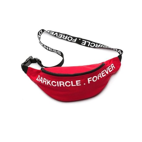 DARK CIRCLE CLOTHING/Forever Body Bag 　レッド