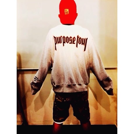 Purpose tour/Justin bieber official crew neck スエット