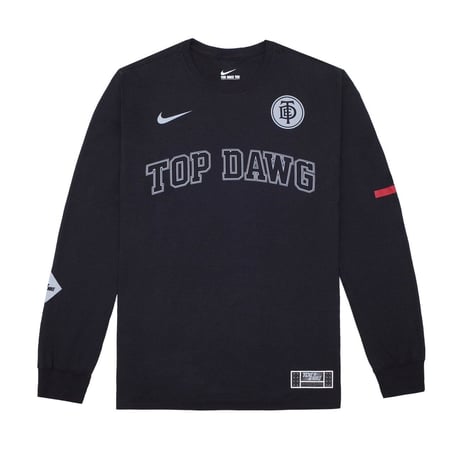Kendrick Lamar × NIKE/LONG SLEEVE TEE BLACK