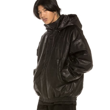 GRMY/ LEATHER CITY Puffy Jacket