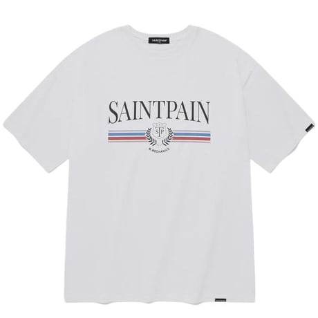 SAINT PAIN/Classic LOGO Tee WHITE