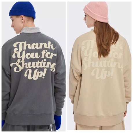 WOSS.official/message Crewneck