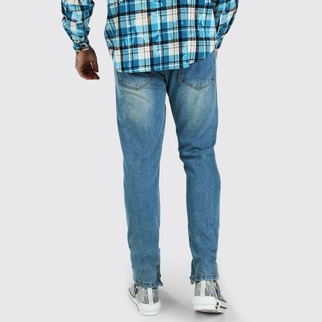 BOOHOO /BUTTERFLY denim pants