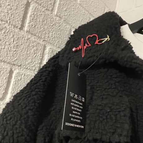 Mismatch NYC/ Short BOA JACKET  BLACK