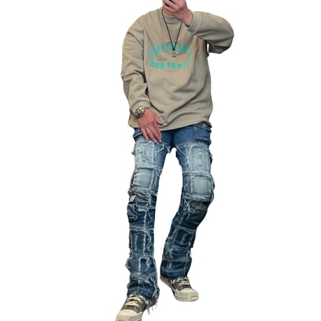 Cooper 9/ Destroyer Cargo Stack Denim "BLUE"