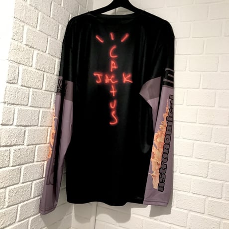 Travis Scott /Cactus Jack  Longsleeve Jersey BLACK
