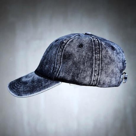 By The R/ Cross Paint  Denim Cap