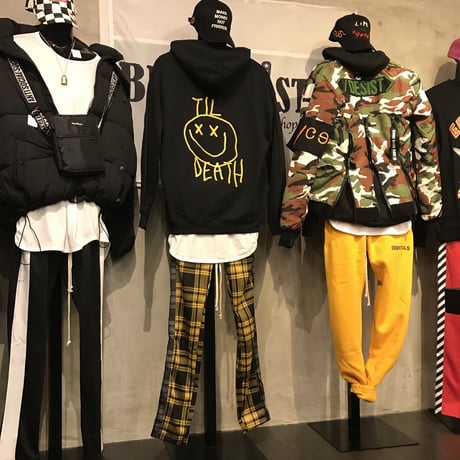 Ryan Hawaii/Smile hoodie  BLACK