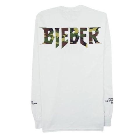 Purpose tour/Justin bieber official STAFF Long sleeve