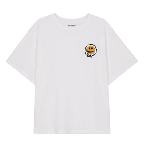 MISTER CHILD/SMILE LOGO Tshirts "WHITE"