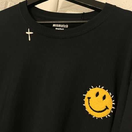 Mismatch NYC/smile long sleeve Tee