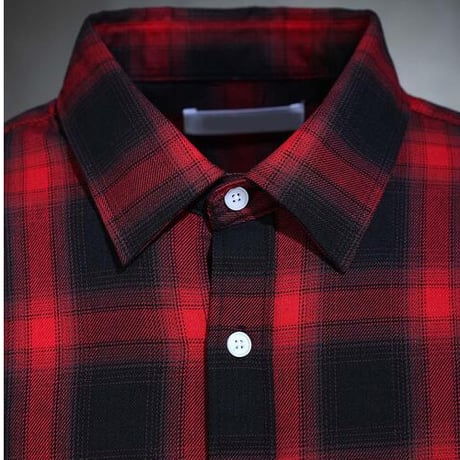 By The R/Check Long Shirts "BLACK/RED"
