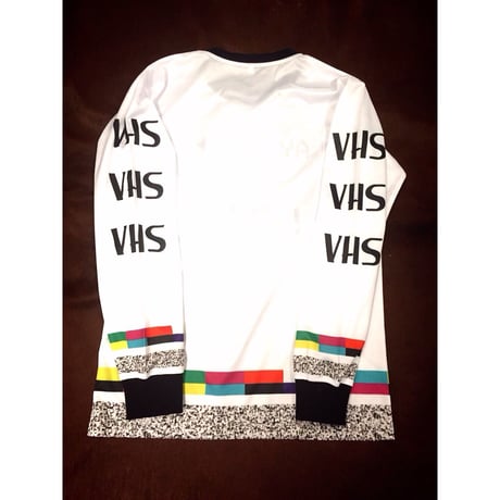 3hunna Hollywood /VHS longsleeve White