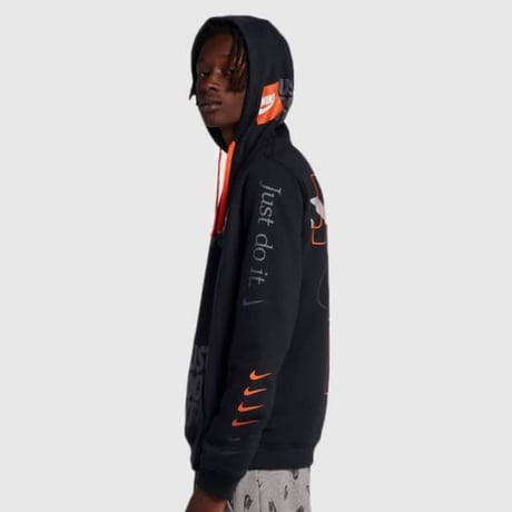 NIKE/US限定  "Just Do it" フーディー　ブラック