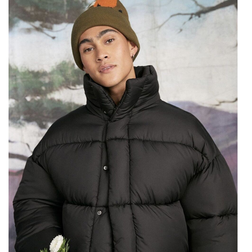 COLLUSION Studios /Short Puffer Jacket BLACK | COLLUSION Studios /Short Puffer Jacket BLACK |