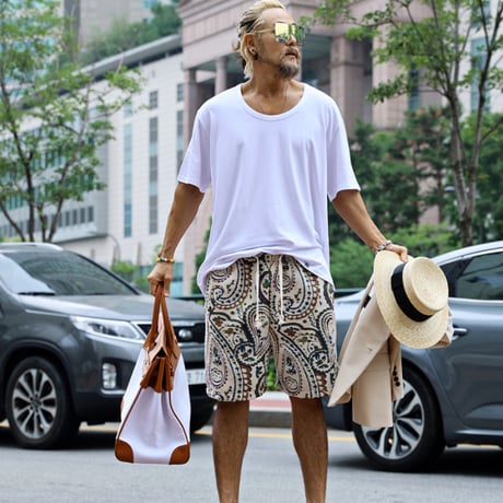 ByTheR /jacquard Short Pants "IVORY"