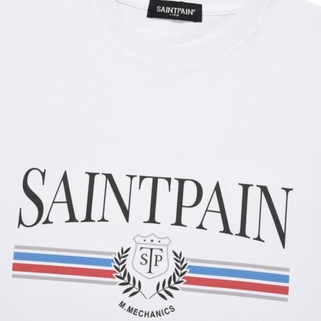 SAINT PAIN/Classic LOGO Tee WHITE