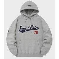 SAINT PAIN/Team Logo Hoodie GRAY
