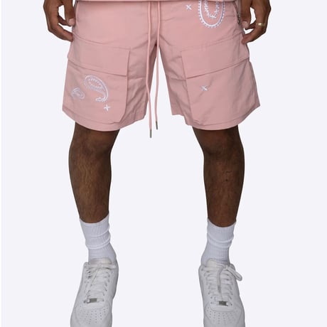 EPTM/Paisley SHORTS "PINK"  (SET UP)