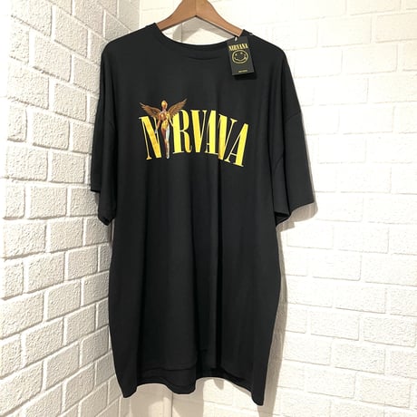 NIRVANA/Official Tshirts  "BLACK”
