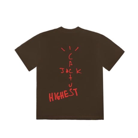 Nike × Travis Scott /Cactus Jack JORDAN  Tshirts "BROWN"