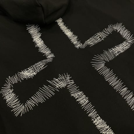 Mismatch NYC/ Cross stitch hoodie