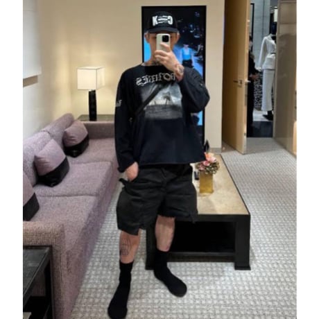 YEEZY / VALTURES ALBUM LongSleeve Tee "BLACK"